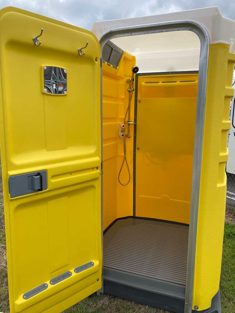 Portable shower hire for renovations and temporary amenities